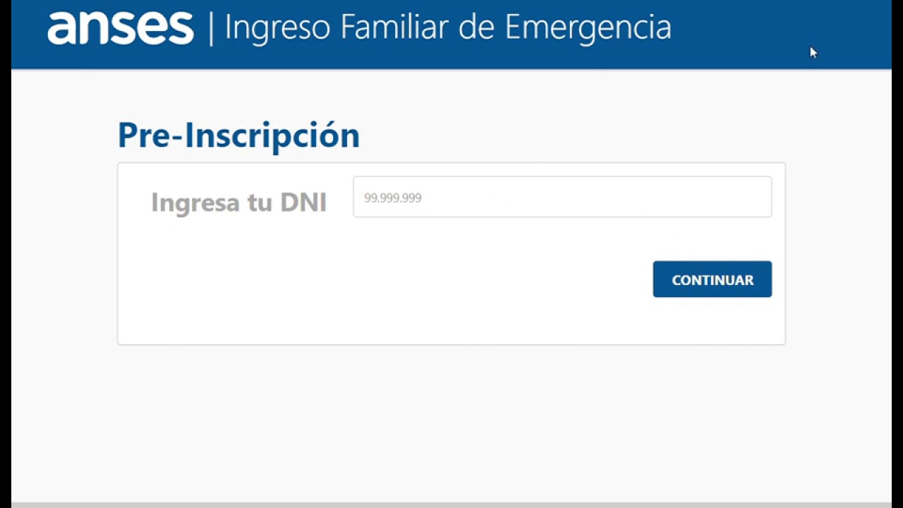 Como registrarse para el Ingreso Familiar de Emergencia Anses. Bono De $10000 Argentina LINK ...