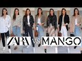 NEW IN ZARA VS MANGO SPRING STAPLES 2022 TRY ON HAUL