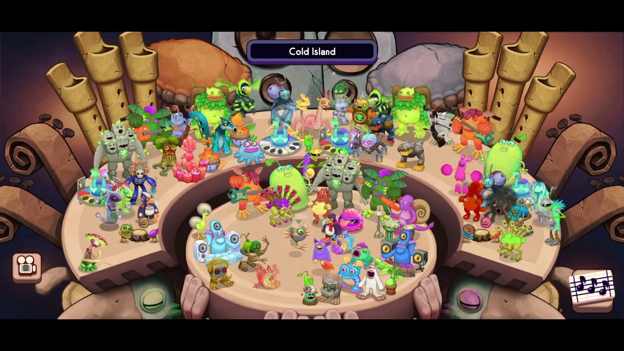 Cold island but with every monster (on composer) - My Singing Monsters Composer
