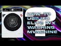 How to use elite wx washing machine  hardev ac