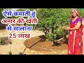 अनार की खेती से कमाती हु सालाना कमाई 25 लाख || Pomegranate Farming /Anar Ki Kheti  Successful Farmer