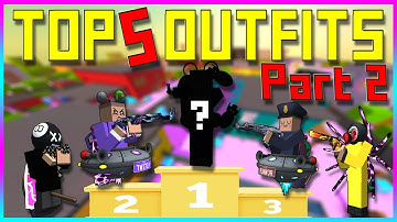 My TOP 5 Krunker Fashion Outfits Part 2! (2,500,000 KR Inventory)
