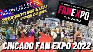 CHICAGO FAN EXPO 2022 WALKTHROUGH!! TOY HUNT & HAUL | EPIC CONVENTION & GIVEAWAY!