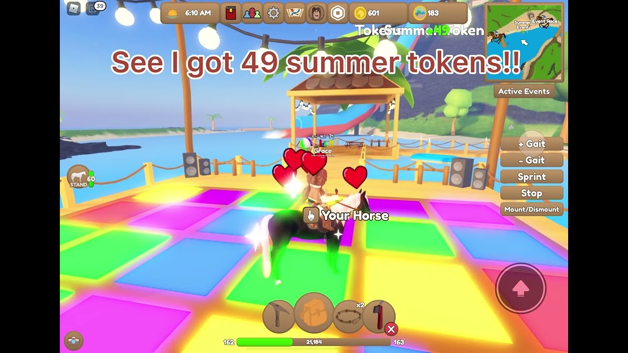 how to get summer tokens in wild horse islands｜TikTok Search