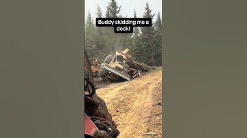 LKT TAF SKIDDER John Deere Tigercat Timberjack #forestry #forest #moutains #mountain #mud #logs