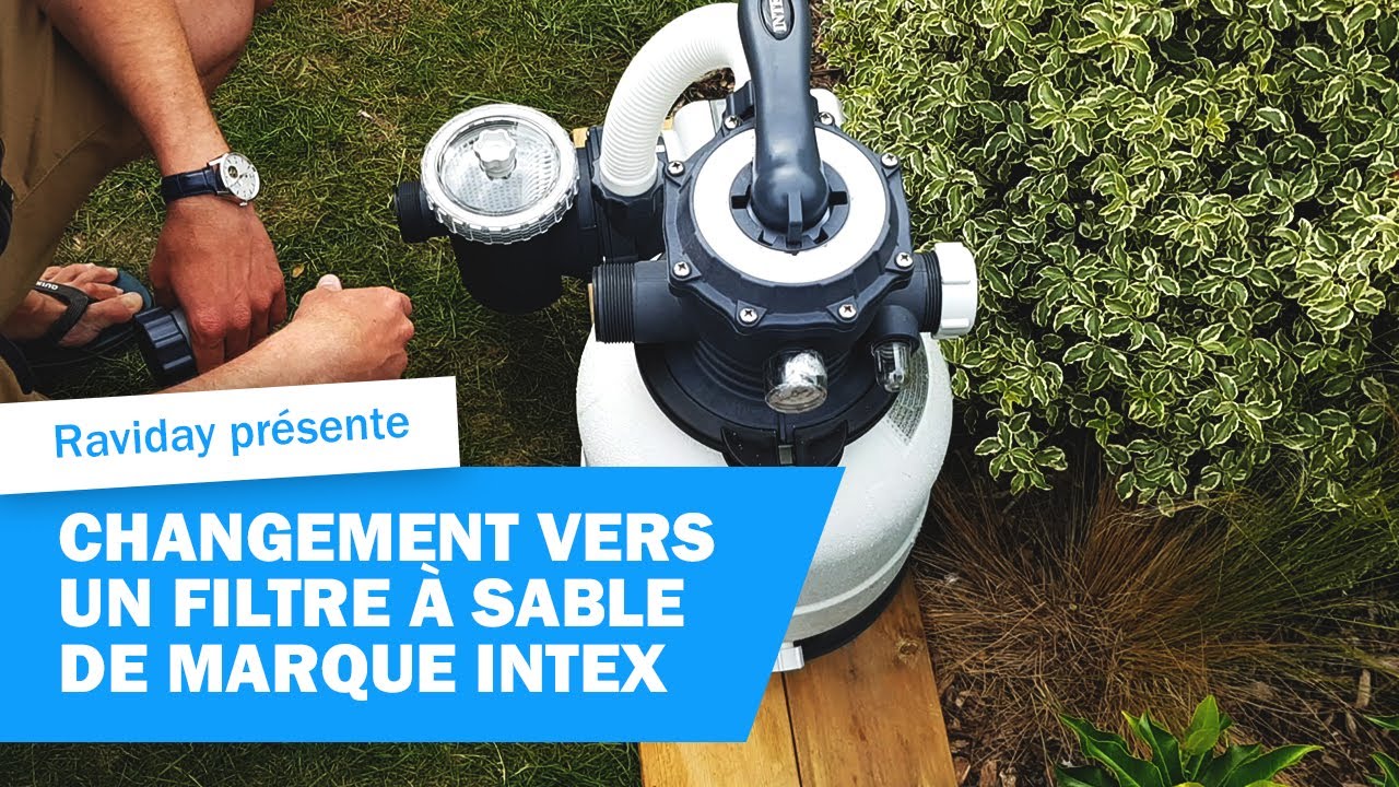 Filtre à sable pour piscine INTEX 6 m³/h