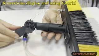 Assembly Video For Extension Water Fed Brush Cleaner Solar Panels Roof Window Washing Products