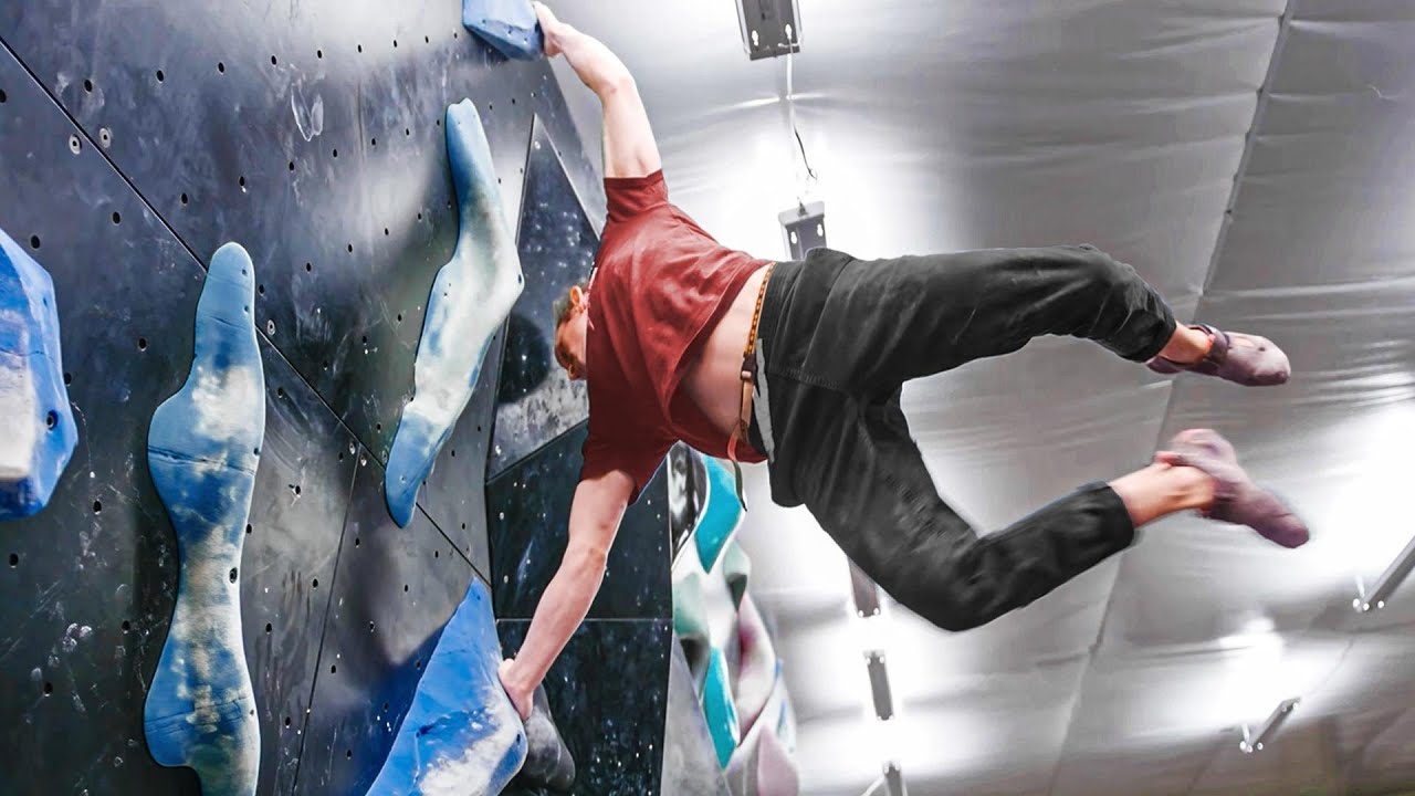 Movement Pro Setters Cook Up Boulders on the Adjustable Slab Wall