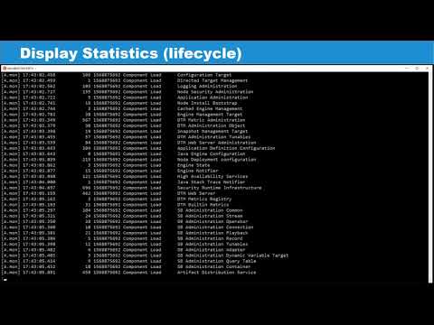 Streaming Admin Commands For Node Inspection