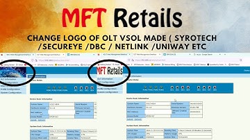 Change Logo of Syrotech / Secureye / DBC any VSOL made OLT
