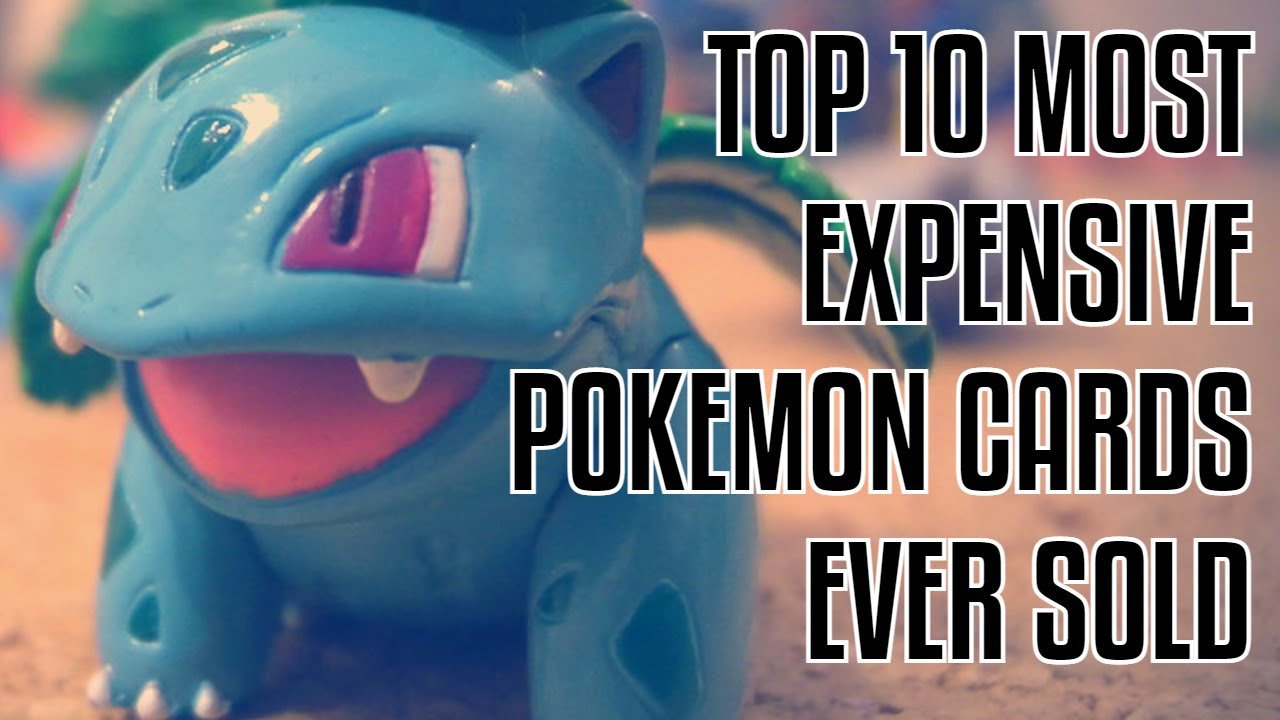 Top 10 Most Expensive Pokemon Cards Ever Sold (2021) YouTube