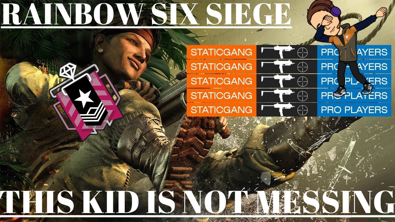 KID DESTROYING TRY HARD WITH [AMARU] IN RAINBOW SIX SIEGE PS4 - YouTube