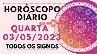 HORÓSCOPO DO DIA DE HOJE QUARTA 03 MAIO DE 2023 PREVISÃO PARA TODOS OS SIGNOS. DIA 03/05/23 screenshot 1