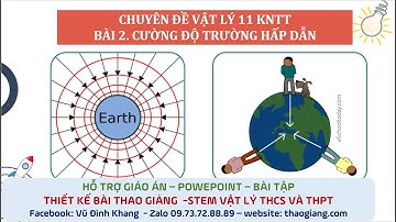 Bài 2 CƯỜNG ĐỘ TRƯỜNG HẤP DẪN Chuyên đề Vật lý 11 KNTT - Vũ Đình Khang