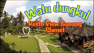 Watu dungkul Purwokerto kuliner lezat bernuansa alam