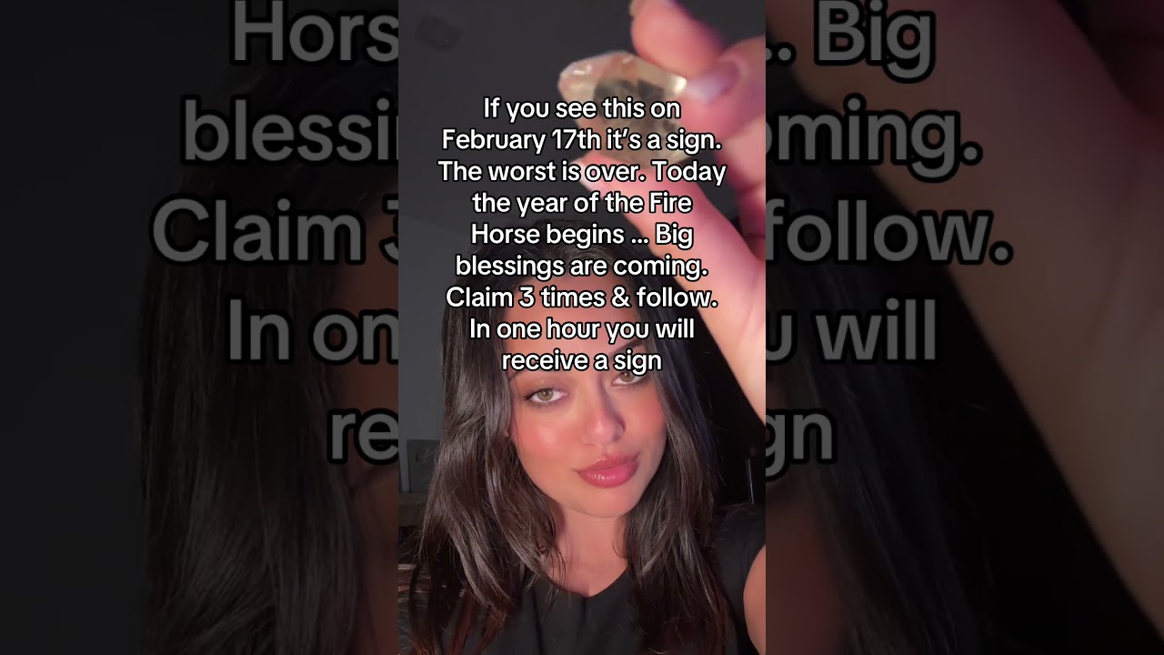 Watch this on February 17th … TRUST