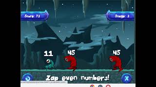 Celebrity GAMES: Zap-A-Zoid | Factors and Multiples game online. Net Worth