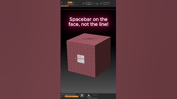 Zbrush fast tip! How to make a hole