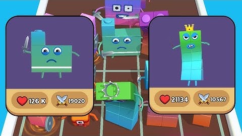 Merge Number Cube: Fam Run🌟🌟 -🌟🌟 All Levels Gameplay New Update