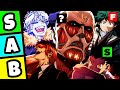 THE ULTIMATE ANIME TIER LIST - Nux