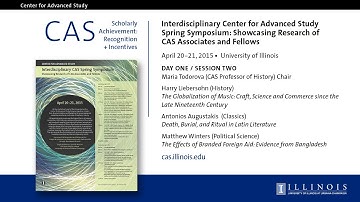 CAS Symposium Session Two April 20, 2015