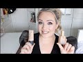 Nars Soft Matte foundation compared with Estee Lauder Double wear