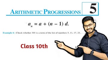 Class - 10 Chapter 5 Example 6 Of Ex 5.2 Arithmetic Progression, By Rajeev Kumar