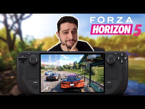 Forza Horizon 5 on the Steam Deck!