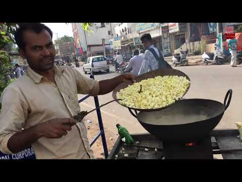 Popcorn Making By Using Sand | Street Popcorn - How to make popcorn in India - Apple Street Food | APPLE STREET FOOD