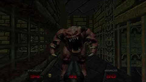Doom 64 EX - TC Maps - Map 4 - Shadows Watching (Watch Me Die, Fast)