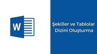 Şekiller Ve Tablolar Dizini Oluşturma 4 Dakikada