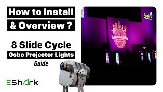 Overview & Installation Guide: 100W to 300W Multi Gobo Lights with 8-Slide Functionality