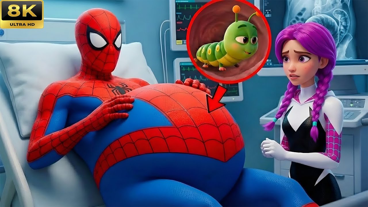 What’s Growing Inside Spider-Man? Doctors Can’t Believe This !!!