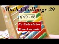 Math Challenge 29