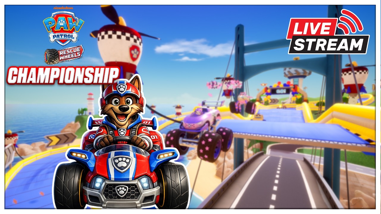 🔴 PAW Patrol Racing Is COMPLETE CHAOS | Rescue Wheels Championship Gameplay