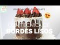 😍Bordes Lisos con GANACHE de Chocolate | Natalia Salazar