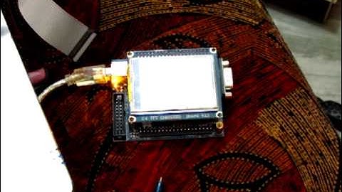 STM32 320x240 TFT LCD Touch-screen Button Demo