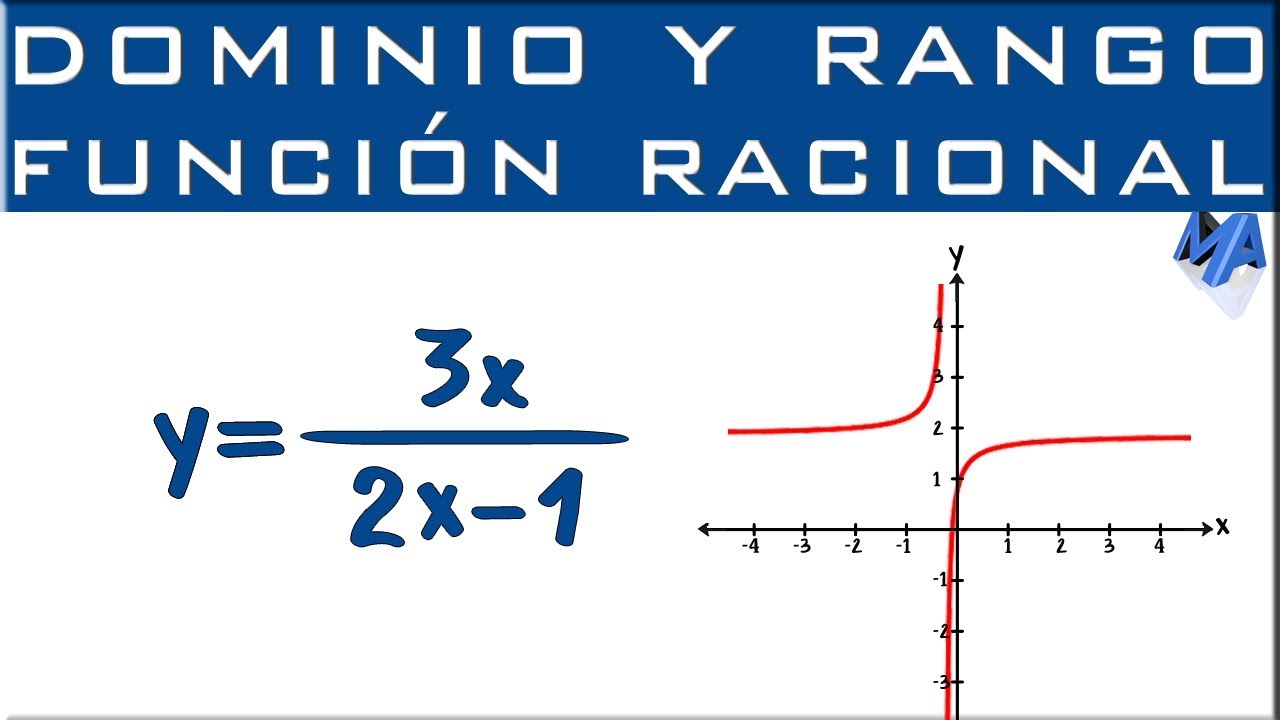 Dominio Y Rango Funcion Racional Youtube