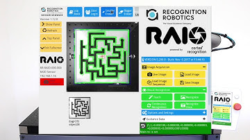 RAIO Sensor 100% integrated on Universal Robot Teach Pendant