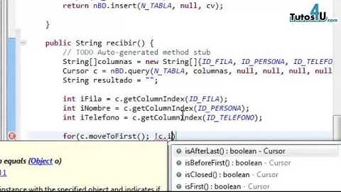 Mostrar datos SQLite. Tutorial 46 en Español. Desarrollo de Aplicaciones Android.