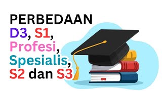 Perbedaan S1, S2 dan S3 | Perbedaan S2 dan Profesi | Perbedaan Profesi dan Spesialis