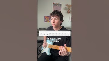 Thumbnail of How to play the Jimmy Eat World - The Middle guitar solo (guitar tabs) #guitarsolo #guitartabs