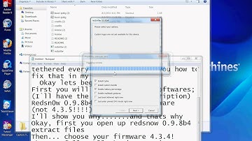 How to Jailbreak 4.3.5 Firmware