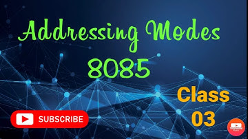 8085 Addressing Modes | MPMC | CLASS 03  | SPTC  | Mrs. S. PREMA
