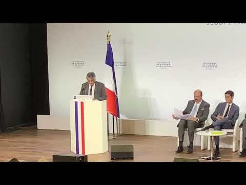 Inauguration du pôle universitaire de la citadelle d'Amiens - discours de Laurent Somon