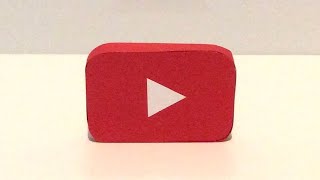 How to Make Paper YouTube Play Button (100 Subscribers Special)