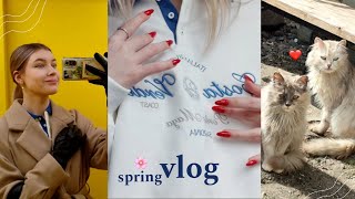 : spring vlog // 