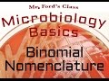 Microbiology Nomenclature Quiz