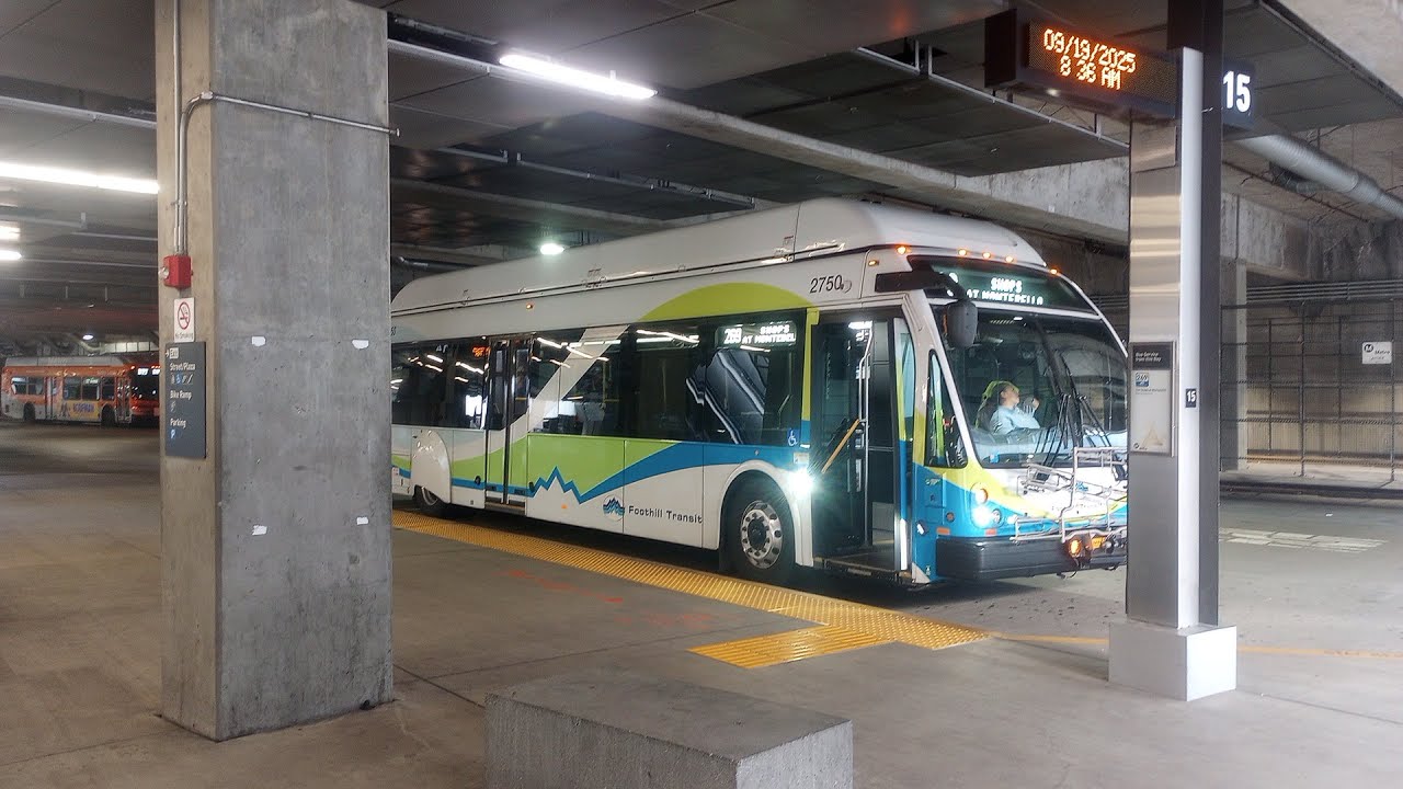 Enc Transit 2021 Foothill Transit ENC Axess BRT 2750 - YouTube
