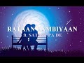 Raataan lambiyan  shershaah  cover by sayan sinha roy ft satarupa de  seraphic music series